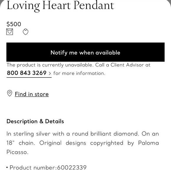 Tiffany & Co Necklace - Picture 5 of 5